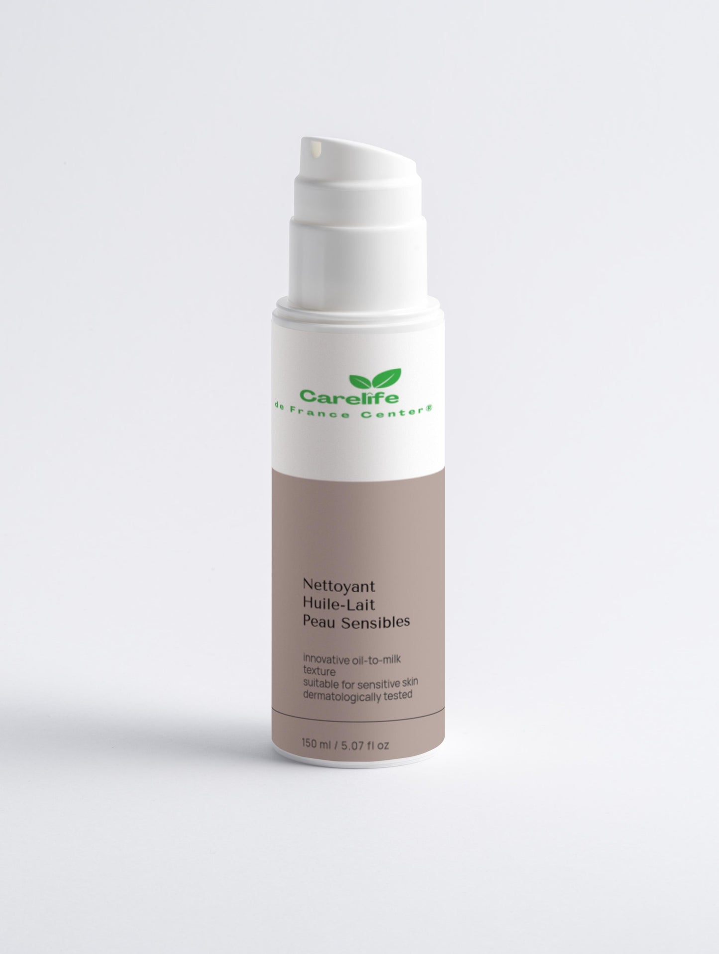 Nettoyant huile lait pour peaux sensibles, 150 ml