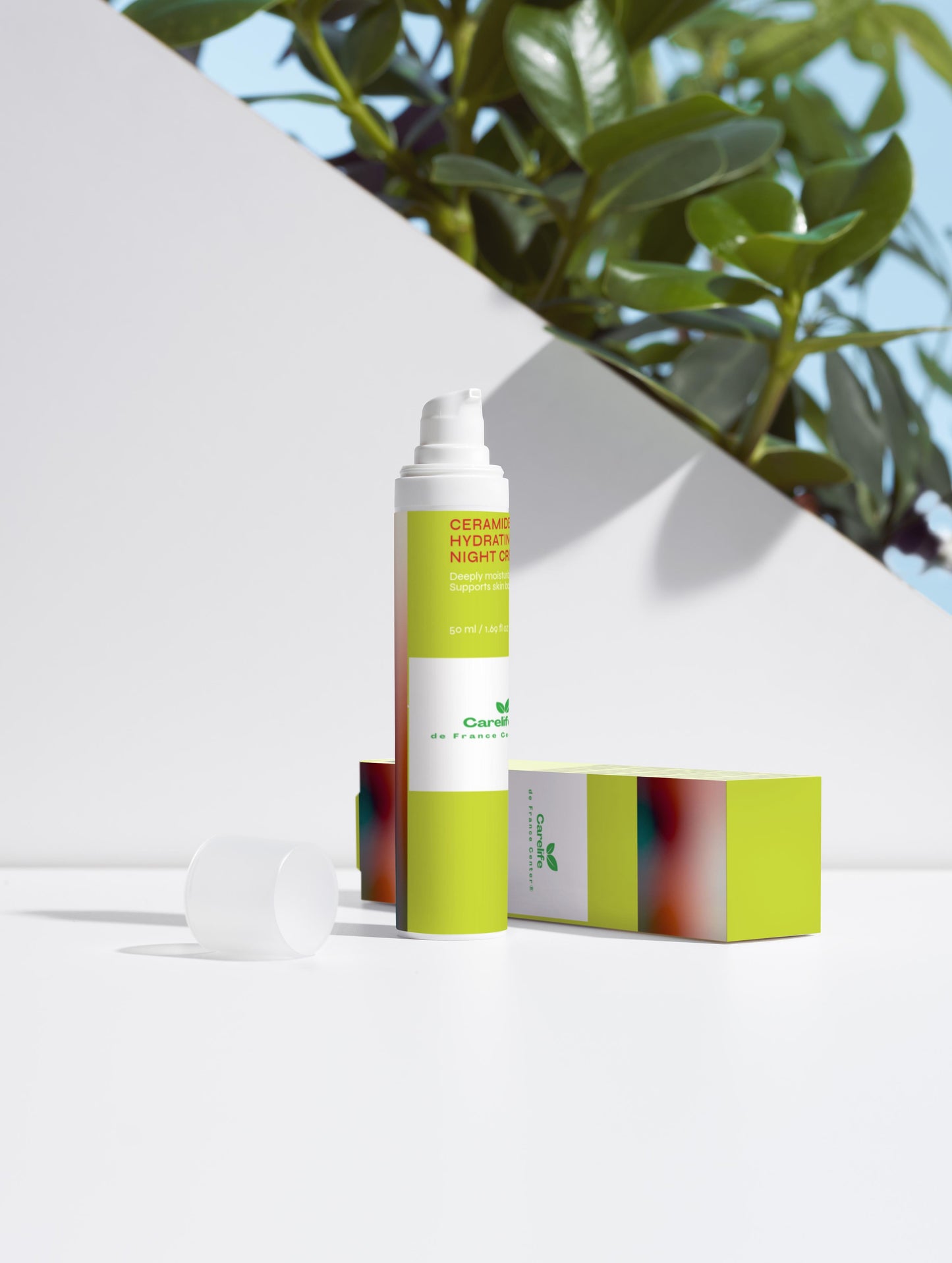 Crème de nuit hydratante aux céramides