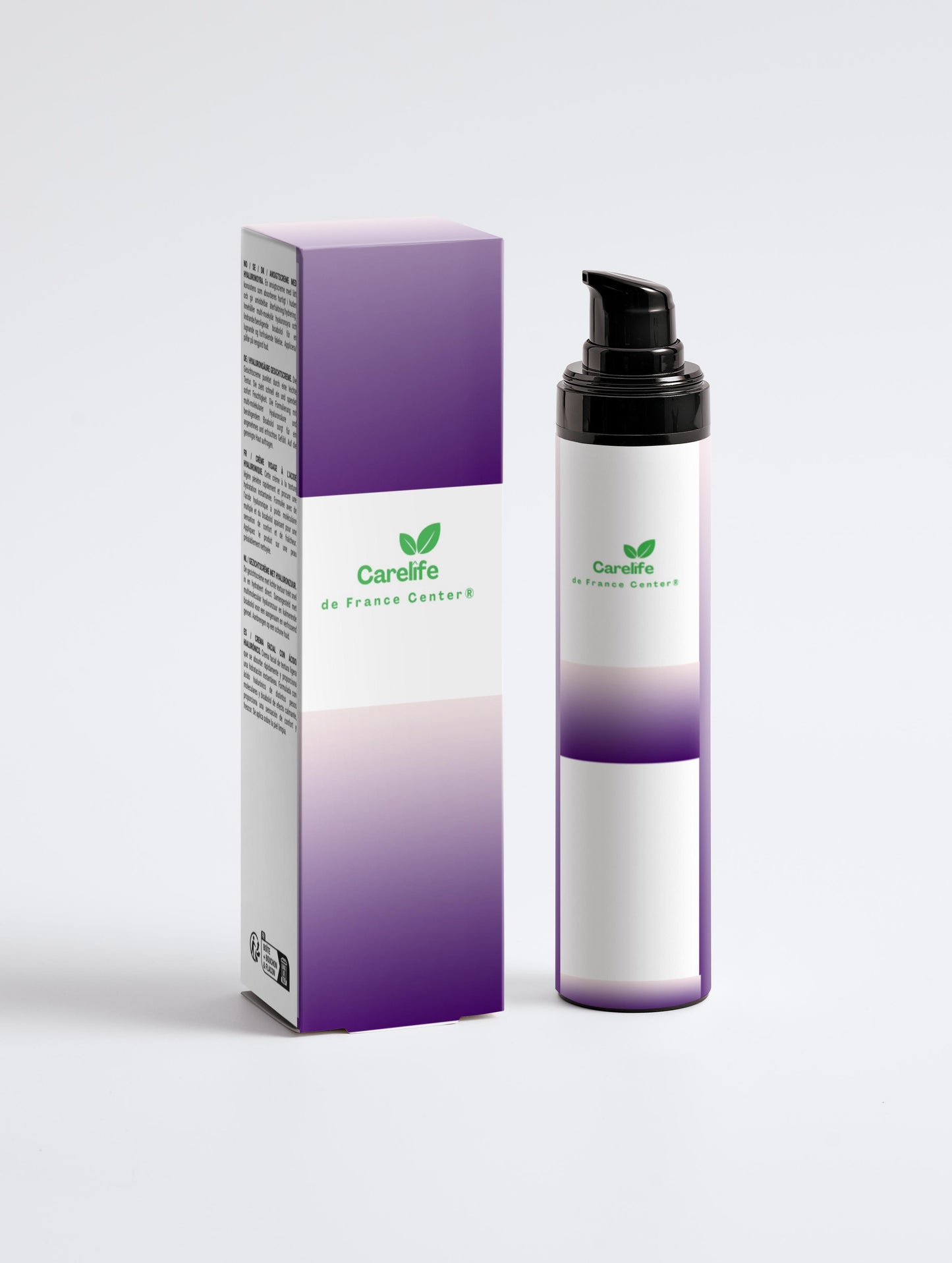 Crème visage à l'acide hyaluronique pour hommes, 50 ml