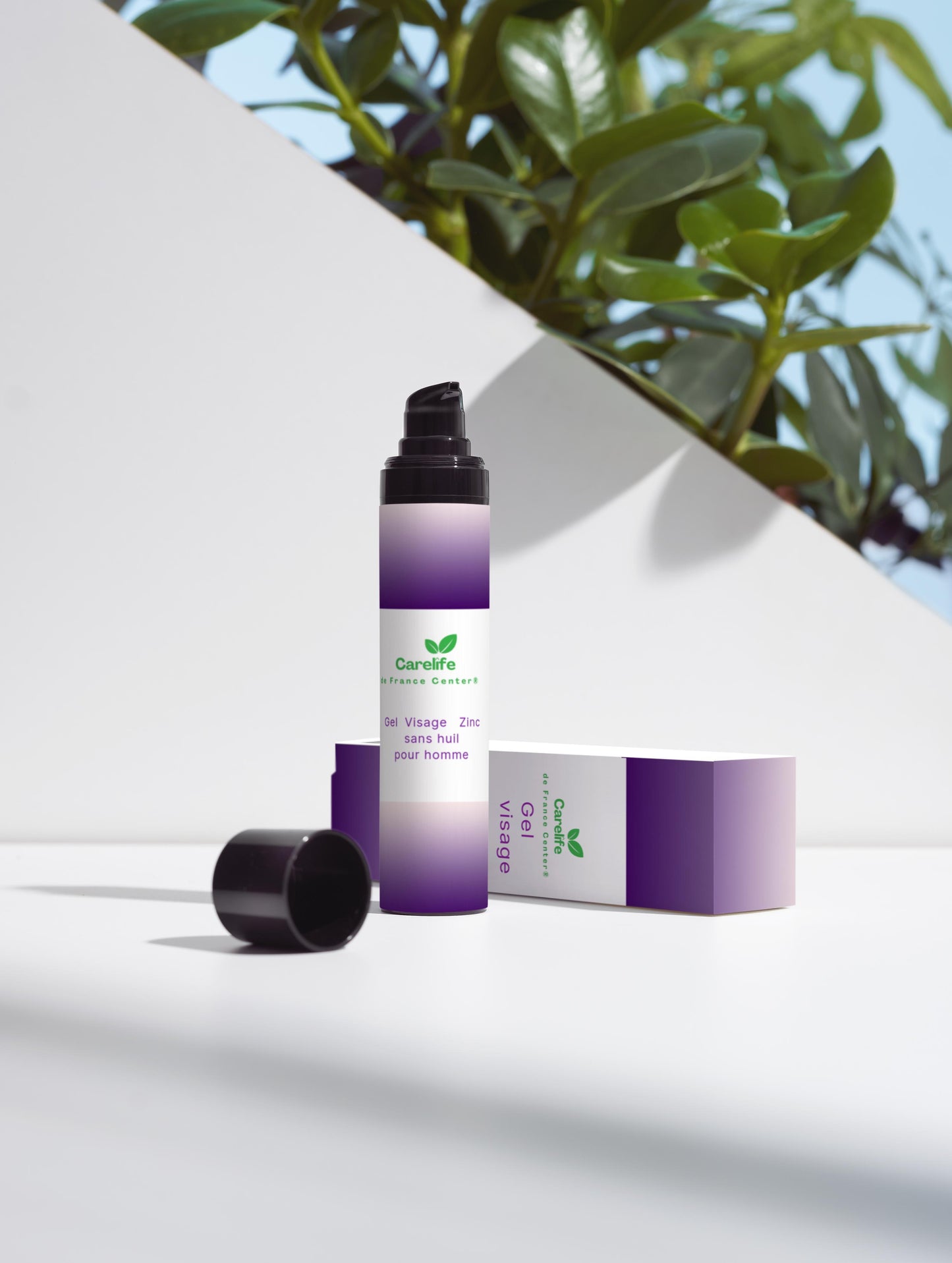 Oil-Free Zinc Face Gel for Men